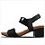 Sandália Modare Ultraconforto Salto Bloco Feminina - Preto/Camel - Imagem 2