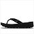 Chinelo Dijean Anabela Feminino - Preto/Preto - Imagem 2