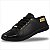Tênis Moleca Casual Feminino - Preto/Preto - Imagem 1