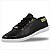 Tênis Moleca Casual Feminino - Preto/Branco - Imagem 1