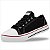 Tênis Moleca Casual Feminino - Preto/Branco - Imagem 1