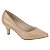 Scarpin Beira Rio Salto Fino Feminino - Bege - Imagem 1