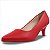 Scarpin Beira Rio Salto Fino Feminino - Vermelho - Imagem 1