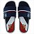 Chinelo Cartago Detroit Gáspea Masculino - Cinza/Azul/Branco - Imagem 1