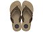 Chinelo Cartágo Arizona Light Dedo AD Ref:12517 - Bege/Marrom - Imagem 2