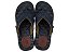 Chinelo Cartago Egeu III Dedo AD Ref:12287 - Azul/Marrom/Bordo - Imagem 2