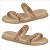 Sandália Papete Beira Rio Ref:8488.122.29800 - Creme 1031/Light Peach - Imagem 2