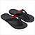 Chinelo Rider Street Duo Dedo AD Ref:12430 - Preto/Preto/Vermelho - Imagem 1