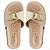 Chinelo Modare Ultraconforto Massageador Feminino - Creme - Imagem 4