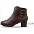 Bota Modare Ultraconforto Salto Grosso Feminina - Preto - Imagem 6