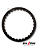 Disco Composite B Clutch 2nd Brake  6HP26 - Imagem 3