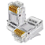 100un - Conector Macho Plug Cabo Rede CAT5 E RJ45 - Imagem 1