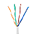 Cabo de Rede CAT5E U/UTP 4 Pares 305m Azul 100% Branco - Imagem 4