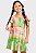 Vestido infantil em Meia Malha Listras Verde - Imagem 2