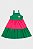 Vestido Infantil Donut Verde - Imagem 1