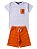 CONJUNTO INFANTIL VERÃO -BRANCO - Imagem 1