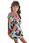 Vestido Infantil Floral Azul - Imagem 2
