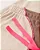 CONJUNTO FEMININO INFANTIL COSTURA CONTRASTE MARROM - Imagem 6