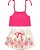 CONJUNTO FEMININO INFANTIL FLORES CANELADO - Imagem 1