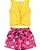 Conjunto Feminino Infantil Nó Margaridas - Imagem 1