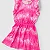 Vestido Infantil Feminino Tie Dye Pink - Imagem 2