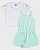 Conjunto Infantil Menina Positive Verde - Imagem 2