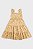 Vestido Infantil em Malha Eco Botonê Bege - Imagem 1