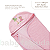 Toalha Para Bebes Com Fralda Macia e Capuz Bordado Rosa (CCABABY001) - Imagem 4