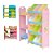 ESTANTE ORGANIZADOR BRINQUEDOS BAU GUARDA LIVROS CESTO NICHO QUARTO VARANDA 10 G - Imagem 1