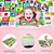 TAPETE GRANDE TÉRMICO TATAME INFANTIL EDUCATIVO PARA BEBÊ DUPLO ATIVIDADE 180X - Imagem 9