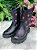 Bota Nilqi Manu Preta Estrela Pink (BTNKMNPRTETLPNK) - Imagem 2