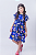 Vestido Infantil Valentina Estampado Azul Tamanho:8 (1040127561) - Imagem 2