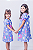 Vestido Infantil Luiza Quadriculado Lilás Tamanho:8 (1040127582) - Imagem 6