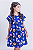 Vestido Infantil Valentina Estampado Azul Tamanho:4 (1040127559) - Imagem 5