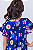Vestido Infantil Valentina Estampado Azul Tamanho:4 (1040127559) - Imagem 6