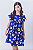 Vestido Infantil Valentina Estampado Azul Tamanho:12 (1040127563) - Imagem 6
