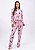 Pijama feminino de inverno panda rosa - Imagem 2