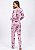 Pijama feminino de inverno panda rosa - Imagem 4
