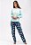 Pijama Feminino de Inverno  World Beautiful - Imagem 2