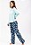 Pijama Feminino de Inverno  World Beautiful - Imagem 3