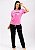 Pijama Feminino Meia Estação Dreamer Pink - Imagem 2