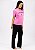 Pijama Feminino Meia Estação Dreamer Pink - Imagem 3