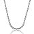 Choker Elos Grumet Banho Ródio Branco - Imagem 1