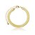 Pulseira Fita Lisa Banho Ouro 18k - Imagem 1