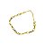 Pulseira Elos Cadeado Banho Ouro 18K - Imagem 1