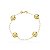 Pulseira Esferas Banho Ouro 18K - Imagem 1