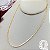 Choker Riviera Fina Banho Ouro 18k - Imagem 2