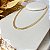 Choker Malha Snake Banho Ouro 18k - Imagem 2