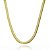Choker Malha Snake Banho Ouro 18k - Imagem 1