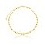 Choker Lisos Elos Banho Ouro 18k - Imagem 1